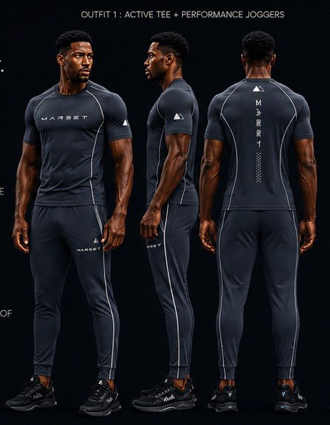 Active Tee + Performance Joggers